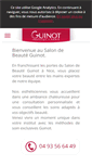 Mobile Screenshot of lesalonbeaute06300.guinot.com