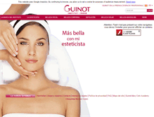 Tablet Screenshot of es.guinot.com