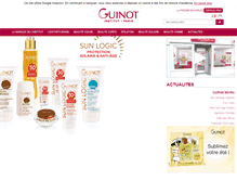 Tablet Screenshot of guinot.com