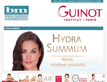 Tablet Screenshot of guinot.pl